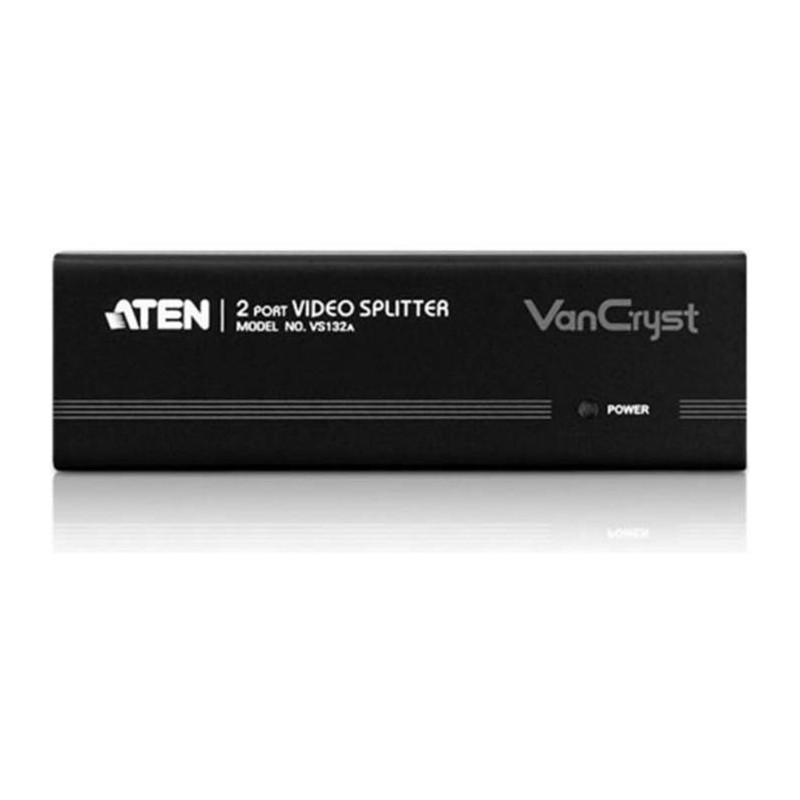 Répartiteur video 2 ports VanCryst 2xVGA Noir - ATEN - SWITCH_ATEN_VS132A