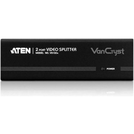 Répartiteur video 2 ports VanCryst 2xVGA Noir - ATEN - SWITCH_ATEN_VS132A