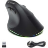 Souris sans fil Ergonomique et verticale 800-2400DPI RGB Noir - BLUESTORK - BS_M_WL_ERGO_LUMI