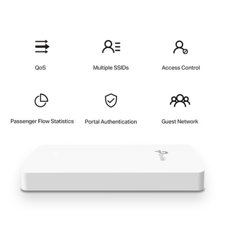 Point d'accès mural WiFi 6 AX1800 Blanc - TP-LINK - TPLINK_EAP615_WALL