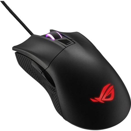 Souris gaming optique Gladius II 6200 Dpi Noir - ASUS - 90MP01D0-B0UA00
