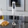 Mixeur plongeant multifonctions MultiQuick 3 Vario 750W Gris/Blanc - BRAUN - MQ3125B