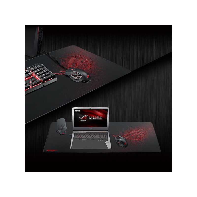 Tapis de souris gaming XL ROG Sheath Noir - ASUS - 90MP00K1-B0UA00