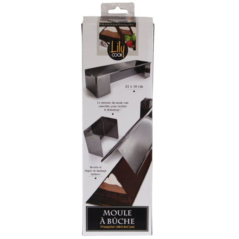 Moule à buche triangulaire