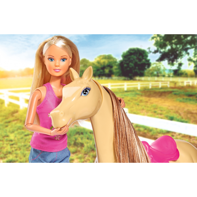 Poupée Steffi Love Adorable Cheval 29cm SIMBA - Dès 3 ans
