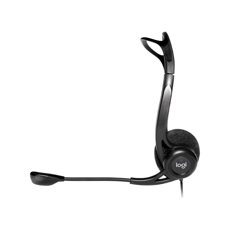 Micro-casque filaire 960 USB Noir - LOGITECH - LOG_981-000100