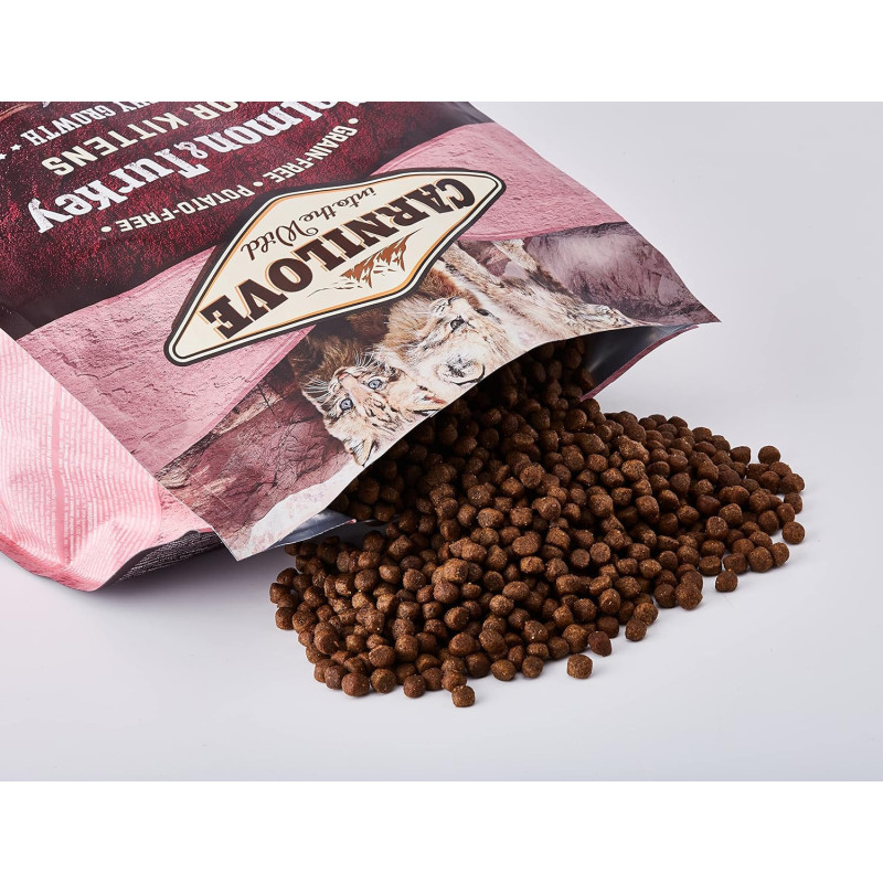 Croquettes pour chaton au saumon & dinde 2kg - CARNILOVE 