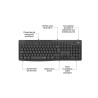 Clavier + Souris Logitech - mk295 silent wireless Combo
