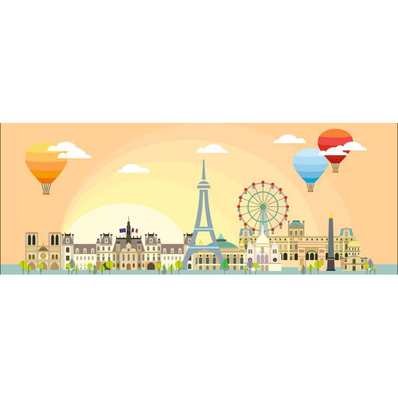PUZZLE 1000 P - UNE JOURNEE A - adulte et enfants dès 14 ans