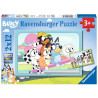PUZZLES 2X12 P -S'amuser avec Bluey 