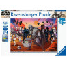 Puzzle 200 pièces XXL La Confrontation Star Wars The Mandalorian - RAVENSBURGER - Dès 8 ans