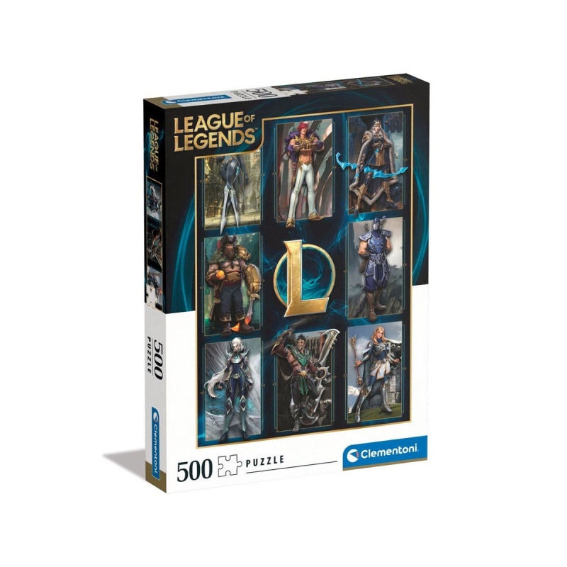 Puzzle 500p League Of Legends - CLEMENTONI - Dès 14ans