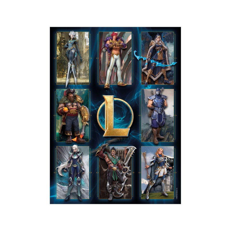 Puzzle 500p League Of Legends - CLEMENTONI - Dès 14ans