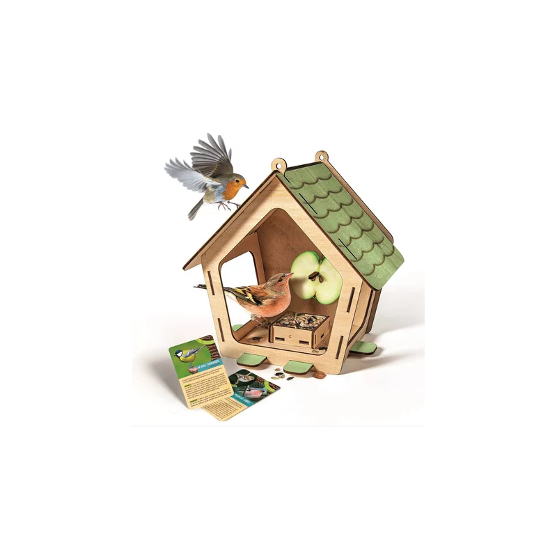 La mangeoire à oiseaux à assembler - CLEMENTONI - Dès 7 ans