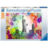 Puzzle 500 pièces Carte Postale de New York - RAVENSBURGER - Dès 12 ans