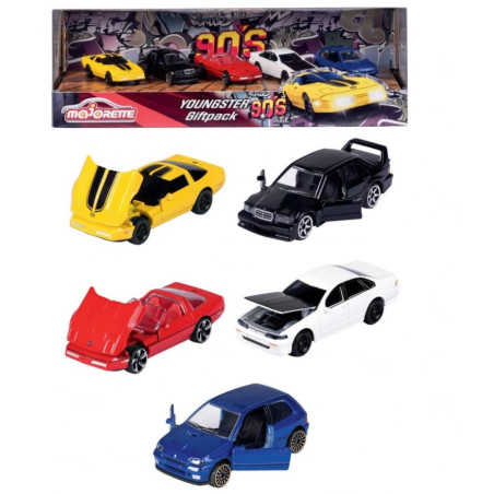 Pack de 5 voitures - MAJORETTE - Dès 3 ans