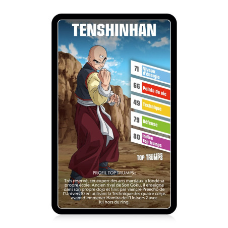 Jeu de cartes Dragon Ball Top Trumps - WINNING MOVES - Dès 7 ans