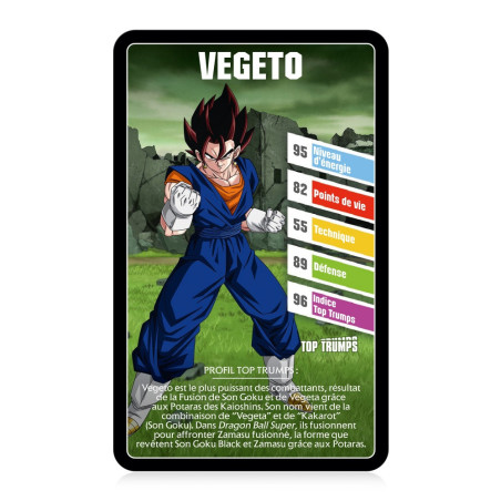 Jeu de cartes Dragon Ball Top Trumps - WINNING MOVES - Dès 7 ans