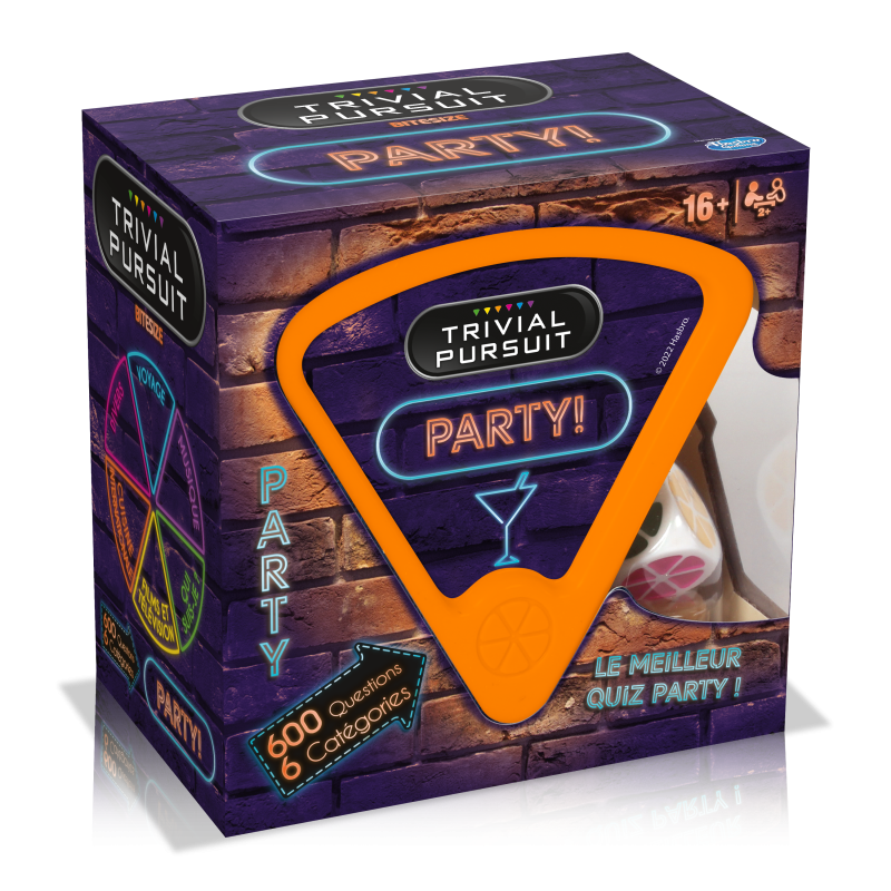 Trivial Pursuit Voyage Party - WINNING MOVES - Dès 16 ans