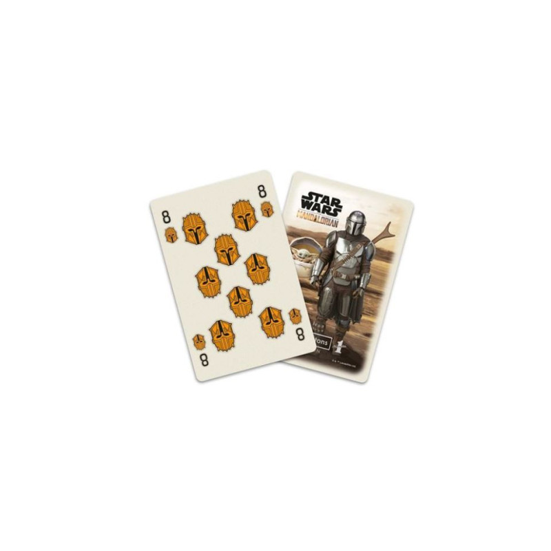Jeu de 54 cartes The Mandalorian - WINNING MOVES - Dès 4 ans