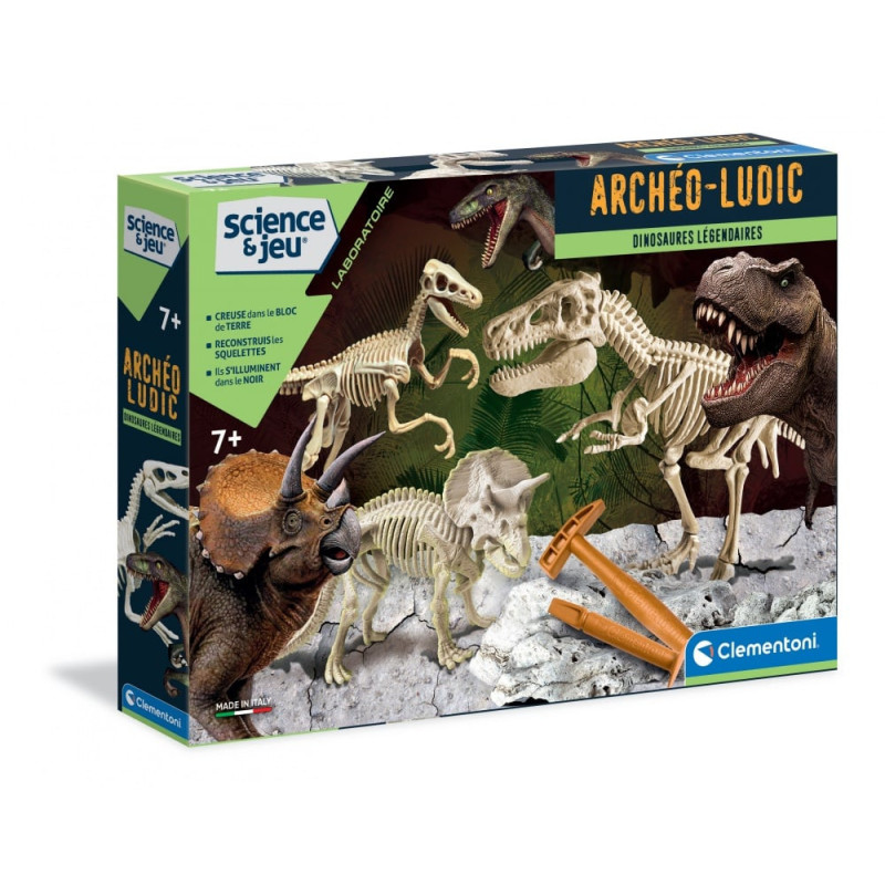 Archeo Ludic Dinosaures Légenaires - CLEMENTONI - Dès 7ans
