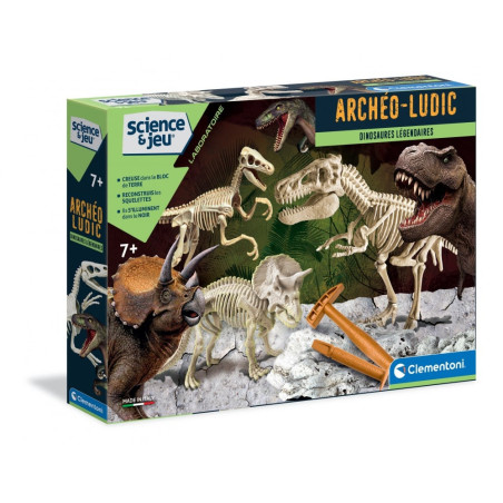 Archeo Ludic Dinosaures Légenaires - CLEMENTONI - Dès 7ans