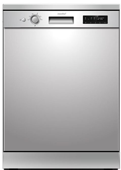 Lave-vaisselle pose libre 13 couverts 60cm gris - COMFEE