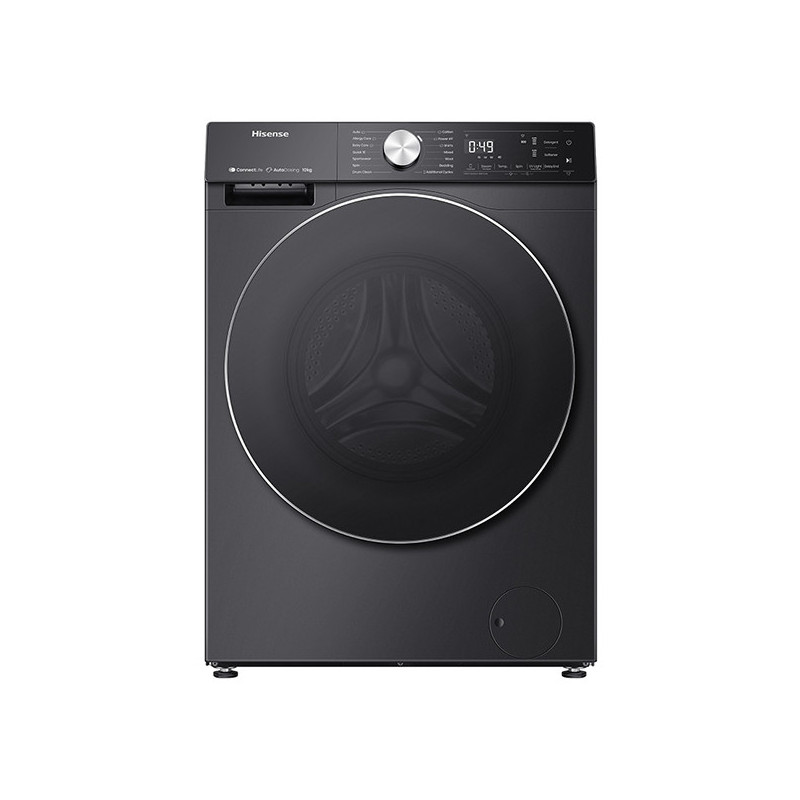 Lave-linge hublot 1400tr/min 12kg noir - HISENSE - WF3Q1242BT
