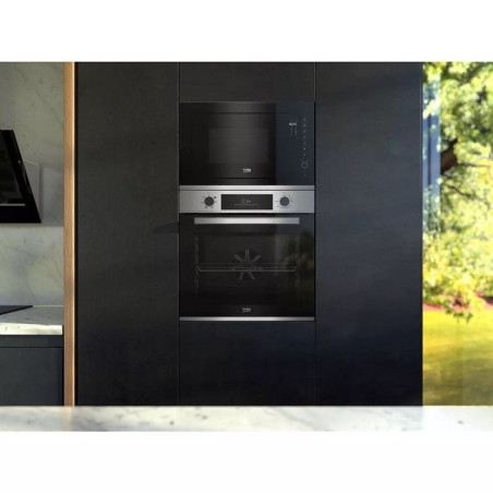 Four encastrable multifonction 72L Noir/Argent - BEKO - BBIE12300XC
