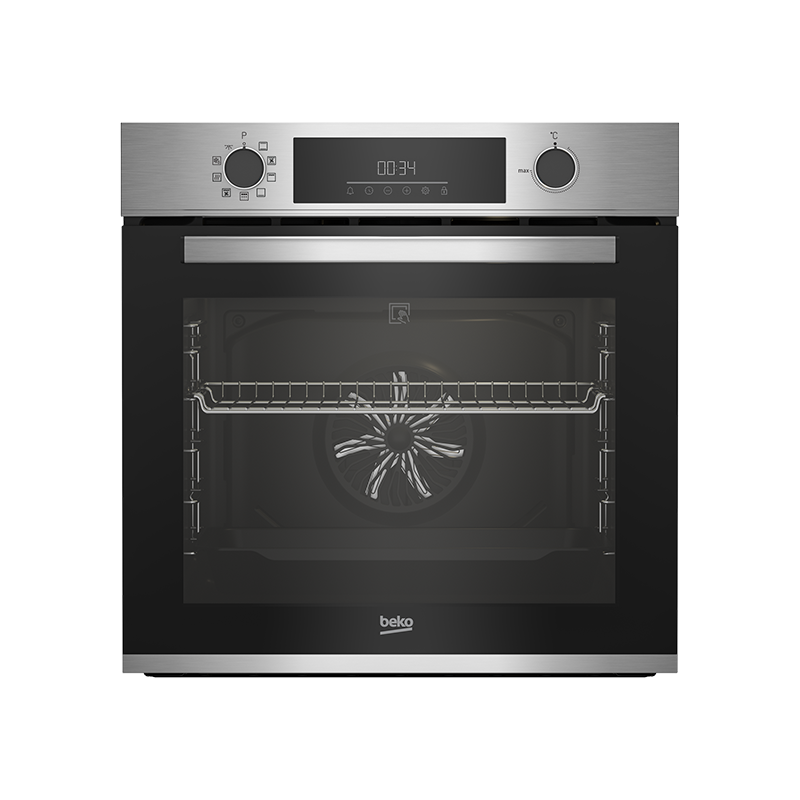 Four encastrable multifonction 72L Noir/Argent - BEKO - BBIE12300XMP