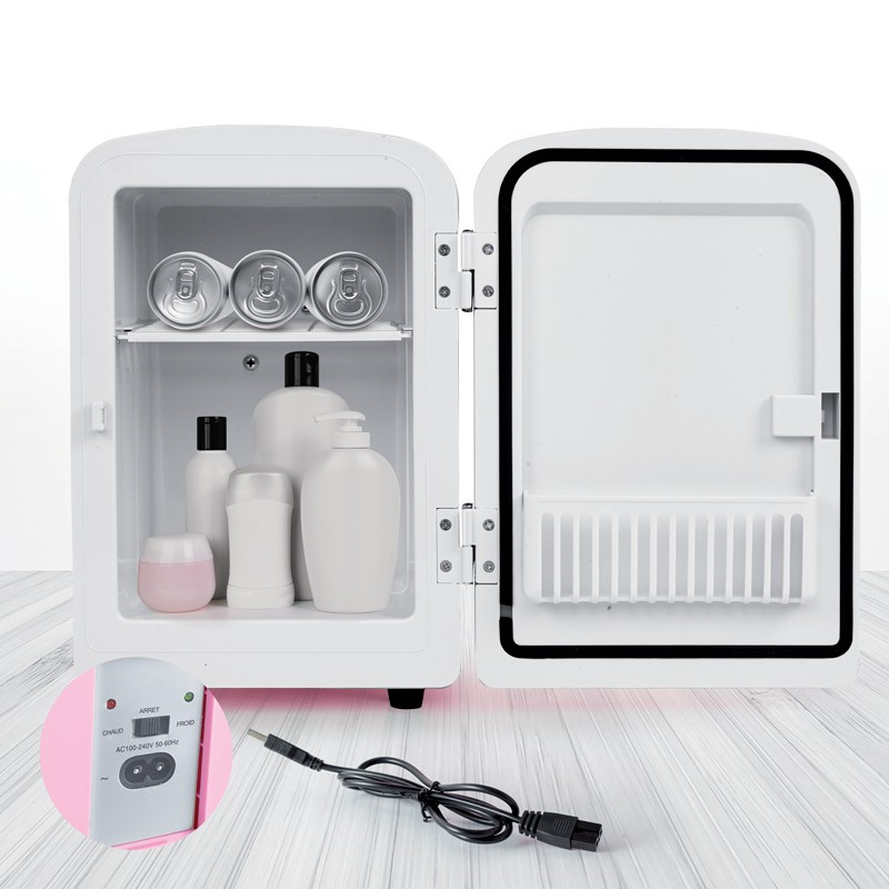 Mini Réfrigérateur 4l Froid Et Chaud Cold Beauty Blanc Yoghi au