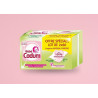 Lot de 2x60 Lingettes bébé biodégradables Natural Caresse - CADUM