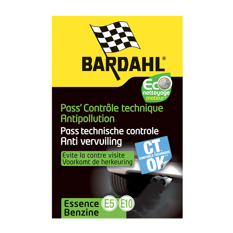 Pass contrôle technique essence - BARDAHL - 9392