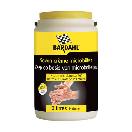 Savon crème microbilles atelier 3L - BARDAHL - 4434V
