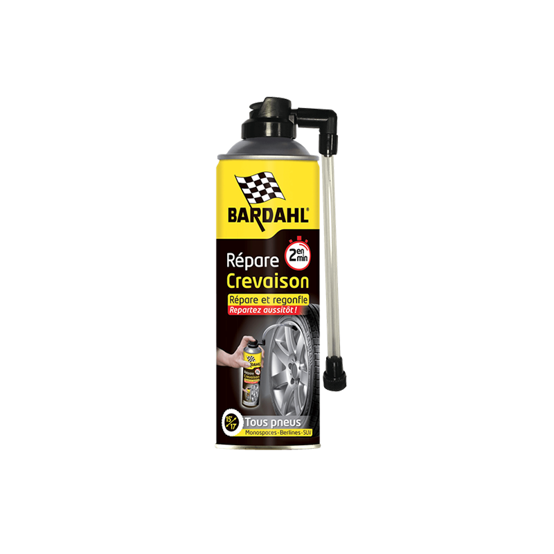 Répare crevaison 500mL - BARDAHL - 4940