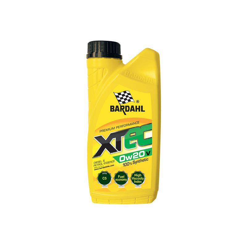 Huile haute technologie Xtec 0W20 V 1L - BARDAHL - 36811