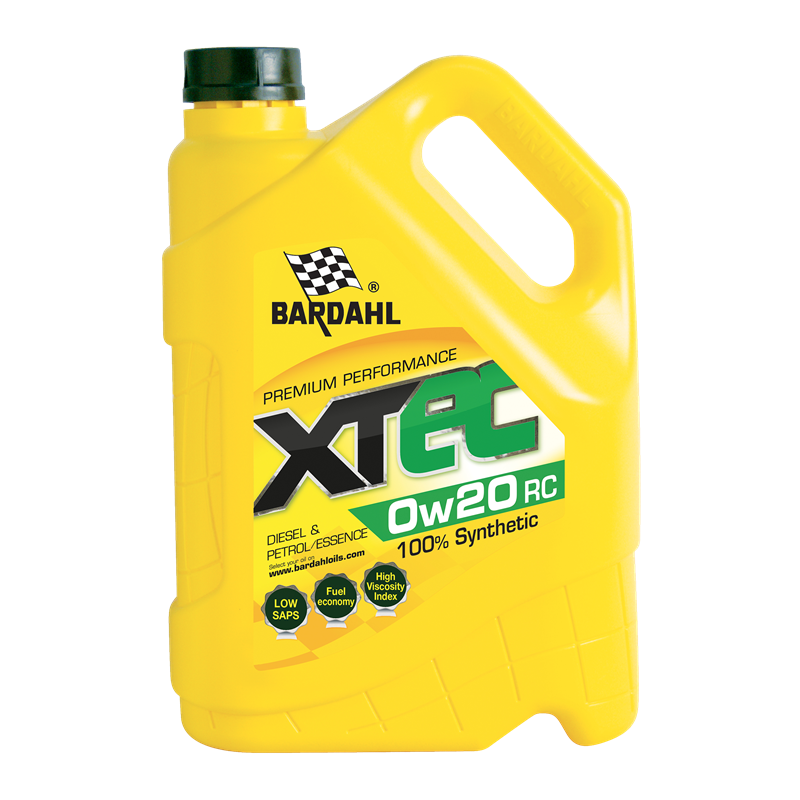 Huile haute technologie Xtec 0W20 RC 5L - BARDAHL - 33013