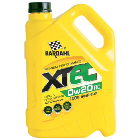 Huile haute technologie Xtec 0W20 RC 5L - BARDAHL - 33013