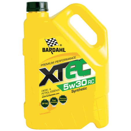Huile haute technologie Xtec 5W30 RC 5L - BARDAHL - 33023