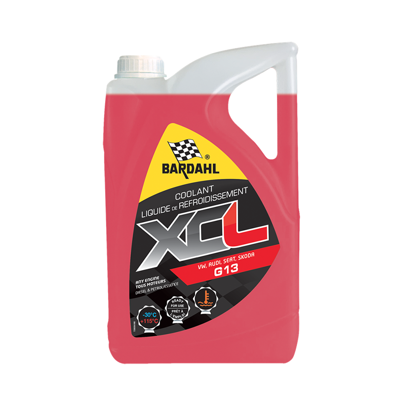 Liquide de refroidissement XCL G13 5L Rouge - BARDAHL - 36633