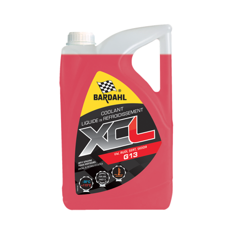 Liquide de refroidissement XCL G13 5L Rouge - BARDAHL - 36633