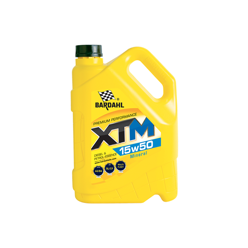 Huile minérale XTM 15w50 5L - BARDAHL - 36353