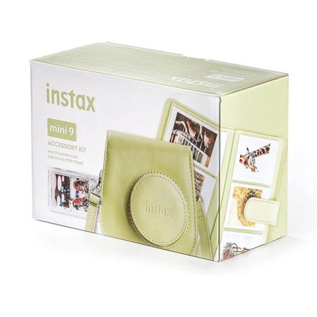 Kit d'accessoires Instax Mini 9 Vert Citron - FUJIFILM - 73249000007