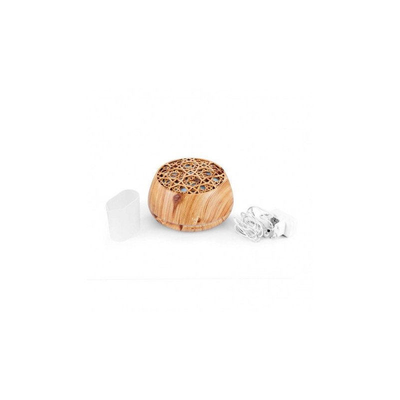 DIFFUSEUR D'ARÔME, HUMIDIFACTEUR ET LAMPE 400ML ET 3 MODES AROMI 400 BOIS DE YOGHI