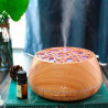 DIFFUSEUR D'ARÔME, HUMIDIFACTEUR ET LAMPE 400ML ET 3 MODES AROMI 400 BOIS DE YOGHI