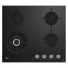 Plaque de cuisson à gaz encastrable 4 foyers Noir - BEKO - HILW64322S