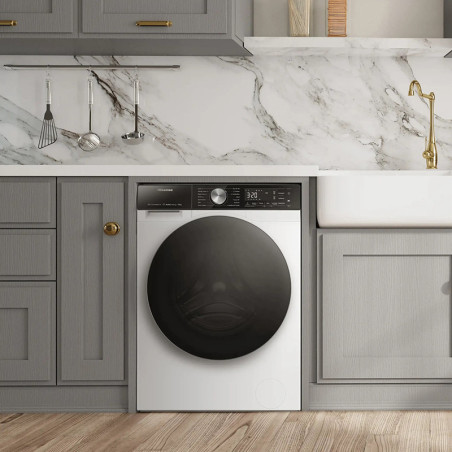 Lave-linge hublot 12kg 1400tr/min- HISENSE - WF5S1245BW
