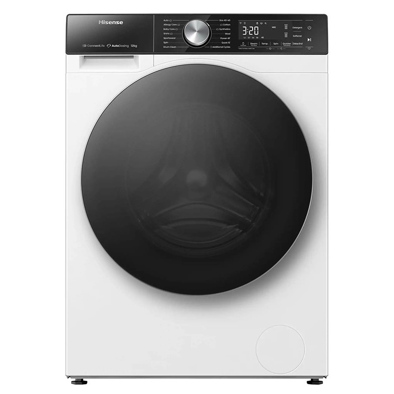 Lave-linge hublot 12kg 1400tr/min- HISENSE - WF5S1245BW