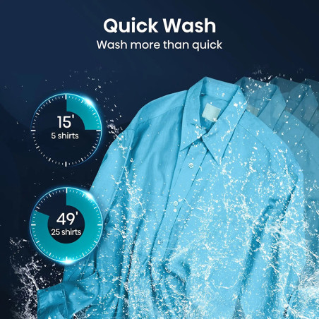 Lave-linge hublot 12kg 1400tr/min- HISENSE - WF5S1245BW