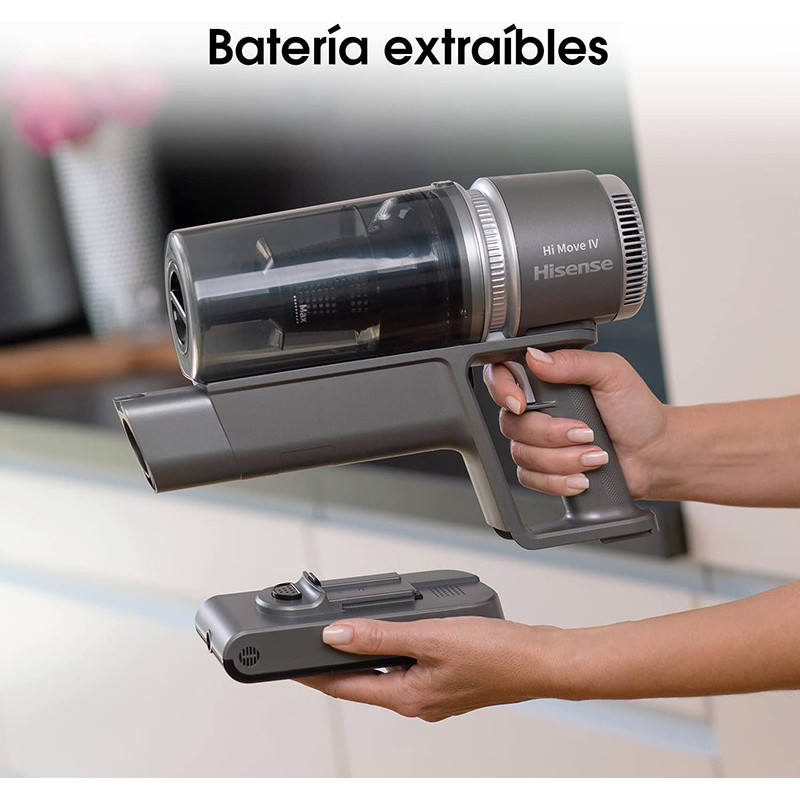 Aspirateur balai sans fil 400W Noir - HISENSE - HVC6464A